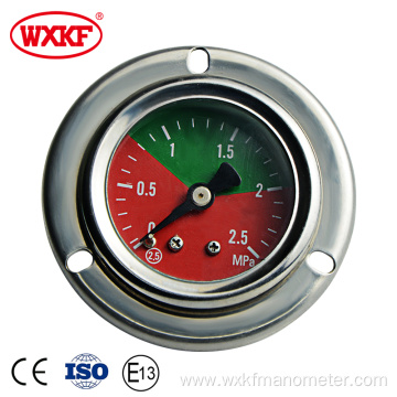 Stainless steel materia fire fighting pressure gauges